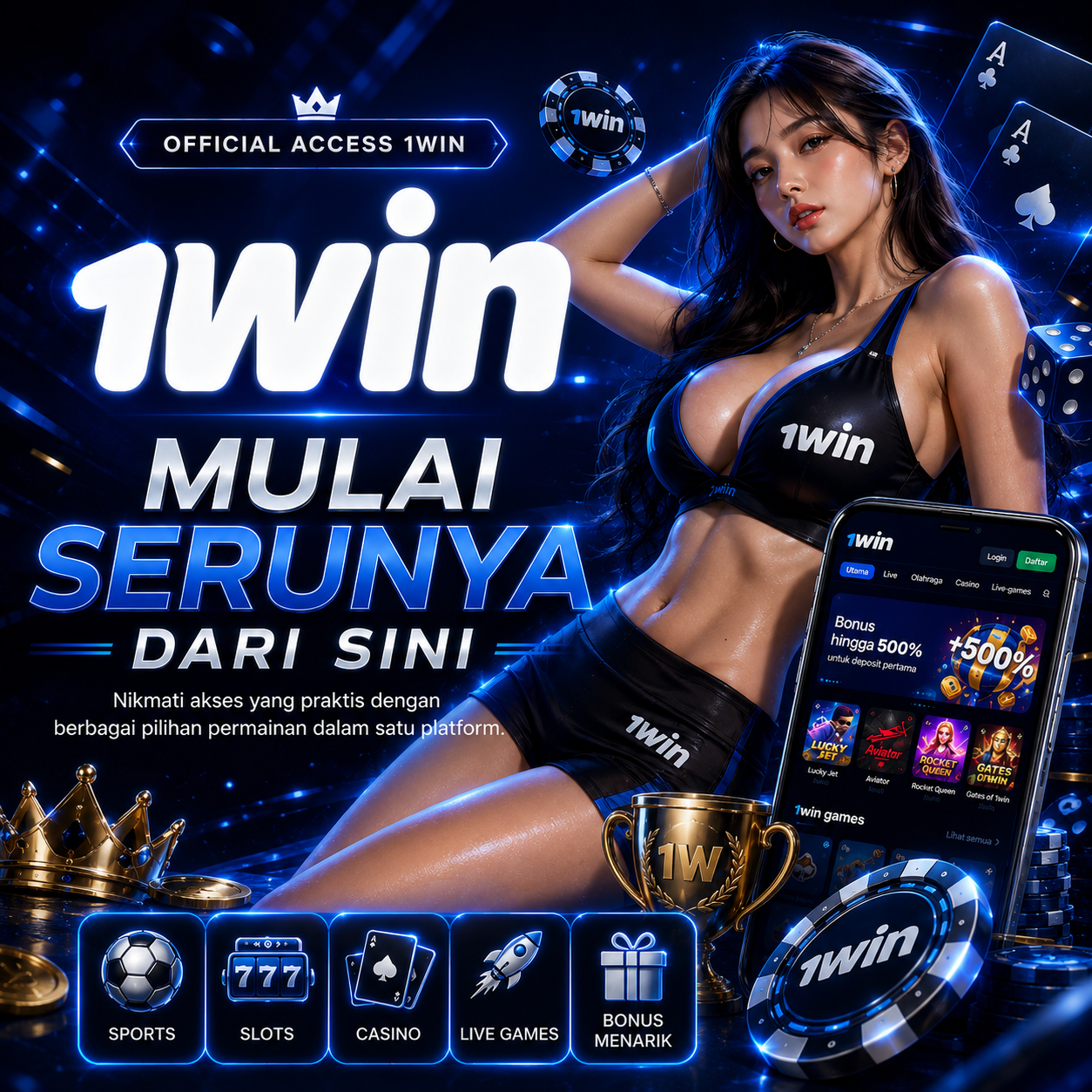Akses Link Utama 1WIN